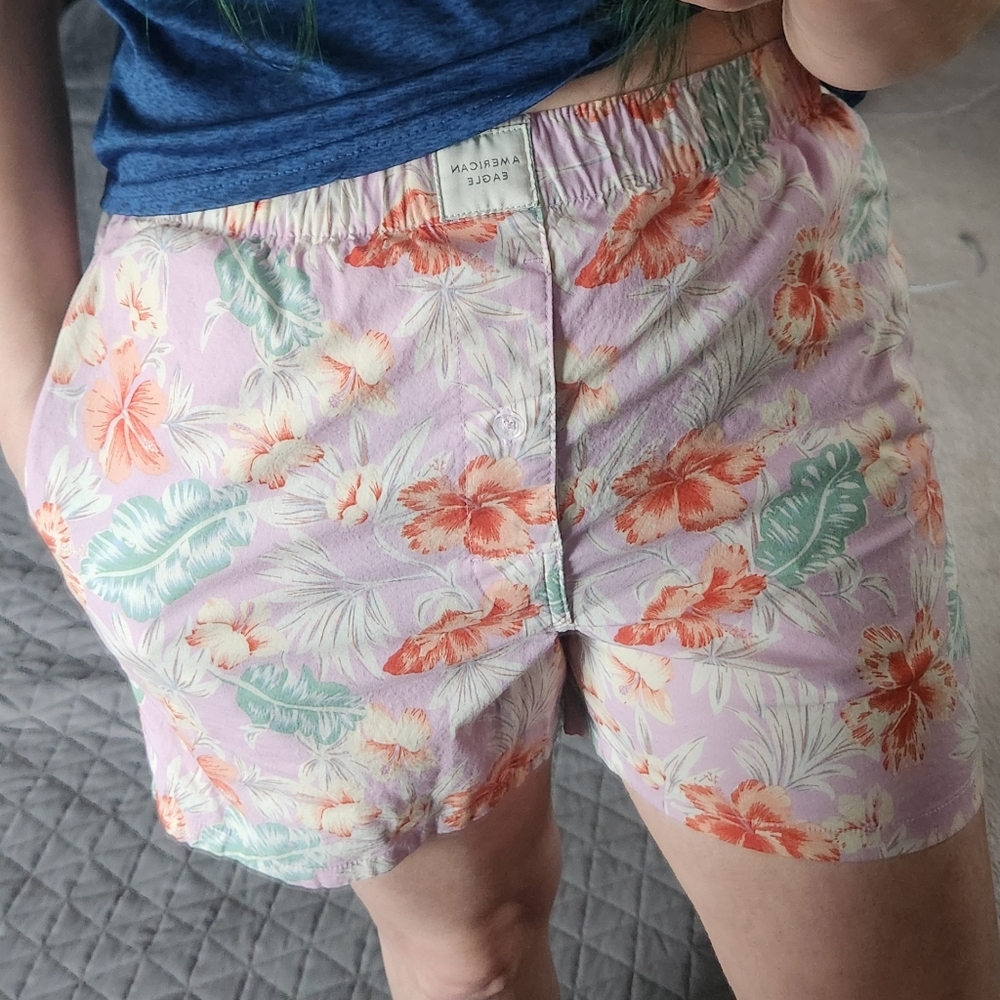 American Eagle Hawaiian Print Boxer Shorts - Picture 5 of 5